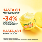 Gel Hidratante Antimanchas Vitamina C Toque Seco 85g Garnier .