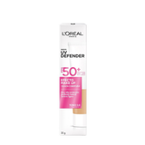 Uv Defender Fps 50+ Tono 3.0 Claro a Medio Efecto Make up 30g LOréal Paris