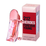 Perfume 212 Heroes for Her EDP 30 ml de Carolina Herrera para Mujer - frasco con caja