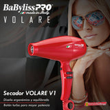 SECADOR BABYLISS VOLARE BABFR V1 MOTOR FERRARI ROJO