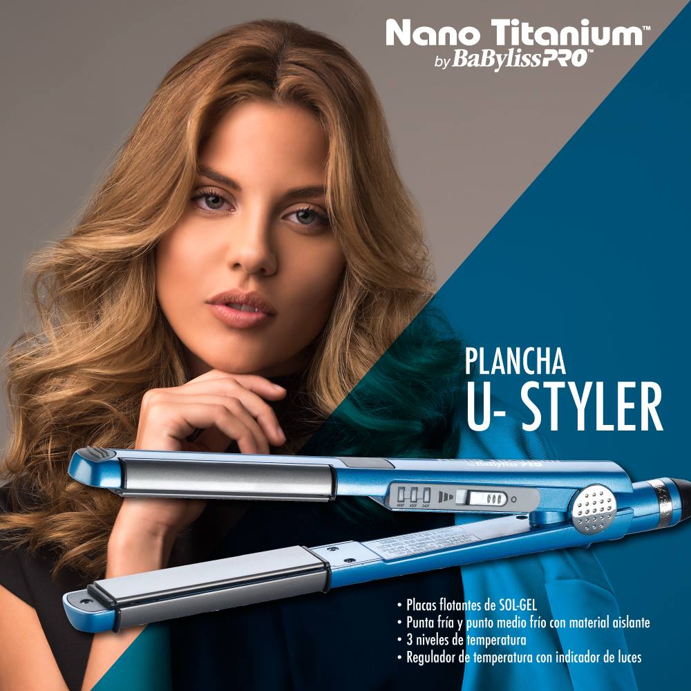 Babylisspro Nano Titanium Plancha De Pelo Babyliss Mercado Libre