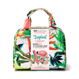 Kit Babyliss Pro Mini Plancha + Secadora Titanium + Bolso BTHTPP1UZ