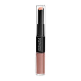 Labial Infallible 115 Infinitely Mocha 24hr 2-Step Lipstick Loreal Paris