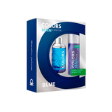 Set Benetton Colors Blue Man EDT 100 ml + Deo 150 ml