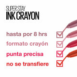 Labial Super Stay Ink Crayon 15 Lead The Way Maybelline