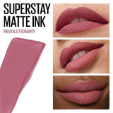 Labial Larga Duración Super Stay Matte Ink 180 Pink Revolutionary Maybelline