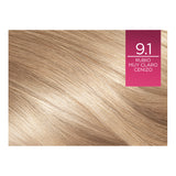 Tinte Excellence Creme 9.1 Rubio Muy Claro Cenizo