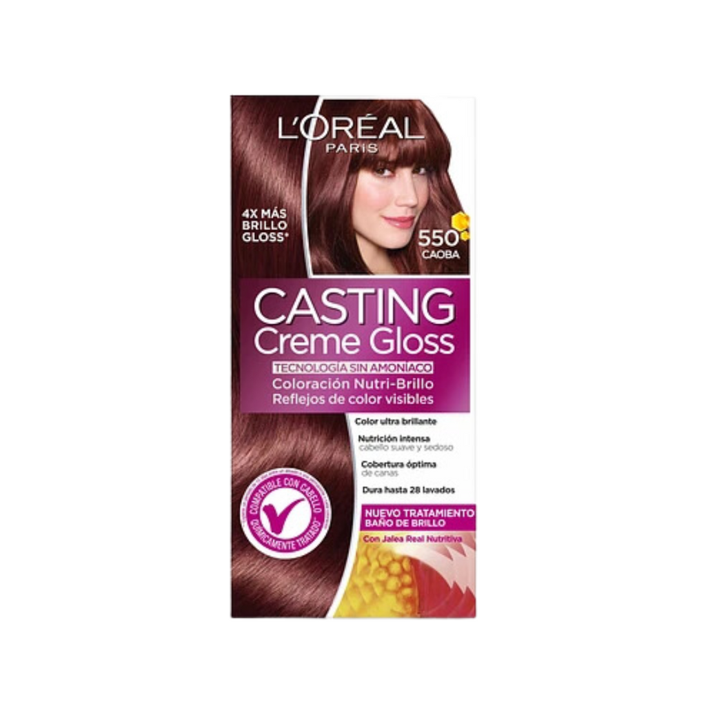 Tinte Casting Creme Gloss 550 Caoba Loreal Paris Cosmetic