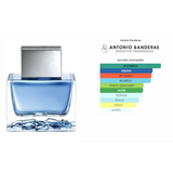 Antonio Banderas Blue Seduction EDT 50 ML + After Shave Balm 75 ML Hombre Set