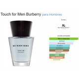 Burberry Touch Edt 100ml Hombre