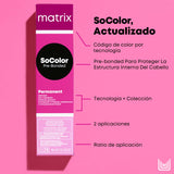 Tinte En Crema Socolor 6Na/6.01 Rubio Oscuro Natural Ceniza 90 Ml
