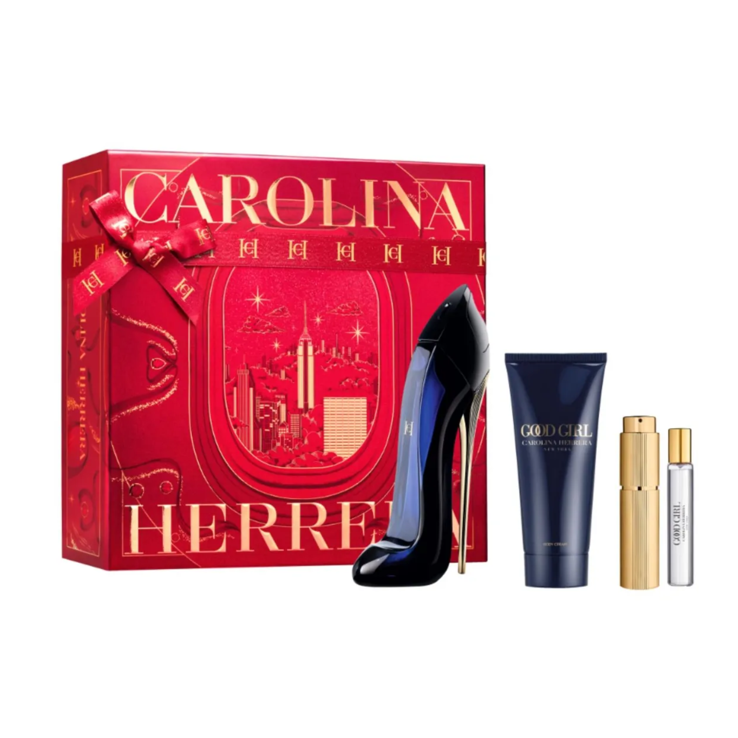 Set Perfume Good Girl EDP 80 ml + Mini 20 ml + Refill 20 ml + Body Lot ...