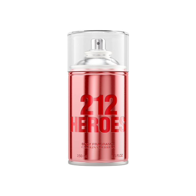 Body Spray Carolina Herrera 212 Heroes Her 250 ml