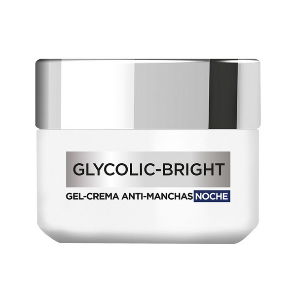 LOréal Paris Glycolic-Bright Gel-Crema Noche Anti-Manchas 50ml