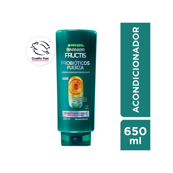 Acondicionador Fructis Probióticos Fuerza 650ml