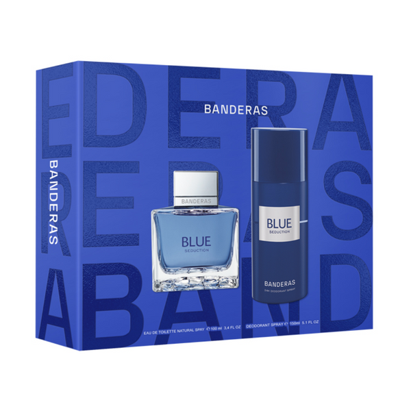 Antonio Banderas Blue Seduction EDT 100 ml + Deo 150 ml 2024 H1