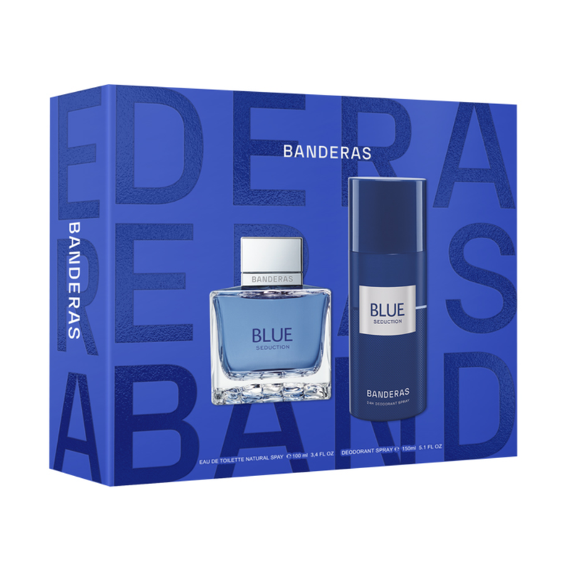 Antonio Banderas Blue Seduction EDT 100 ml + Deo 150 ml 2024 H1