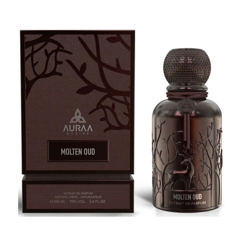 Auraa Desire Molten Oud Extrait De Parfum 100 ml. Unisex