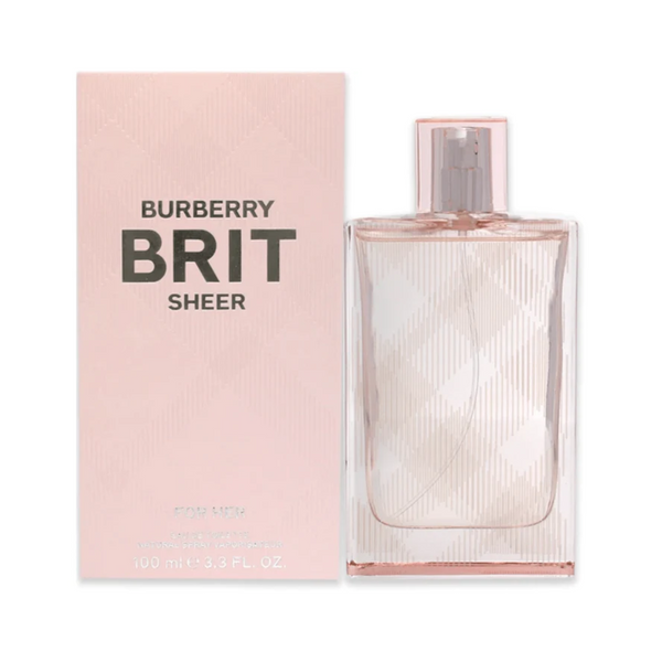 Burberry Brit Sheer Edt 100Ml Mujer
