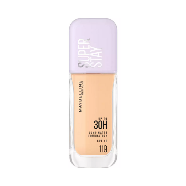 Base de Maquillaje Maybelline New York Super Stay Lumi Matte 119