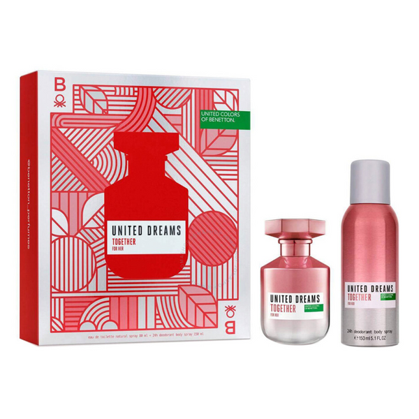 Benetton United Dreams Together for Her EDT 80ml + Deo 150ml