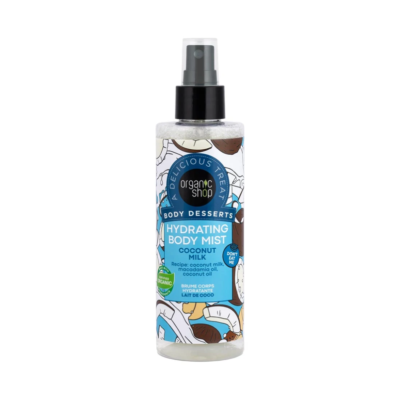 Body Mist de Coco 200 ml Organic Shop – Cosmetic