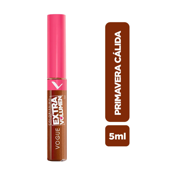 Brillo Labial Coloríssimo Extra volumen - Primavera Cálida 5 ml Vogue