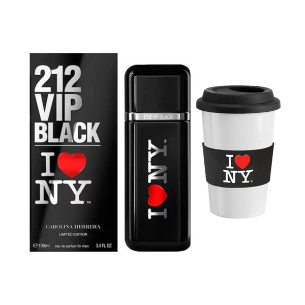 212 Vip Men Black EDP 100 ml + Regalo Coffee Mug Edición Limitada