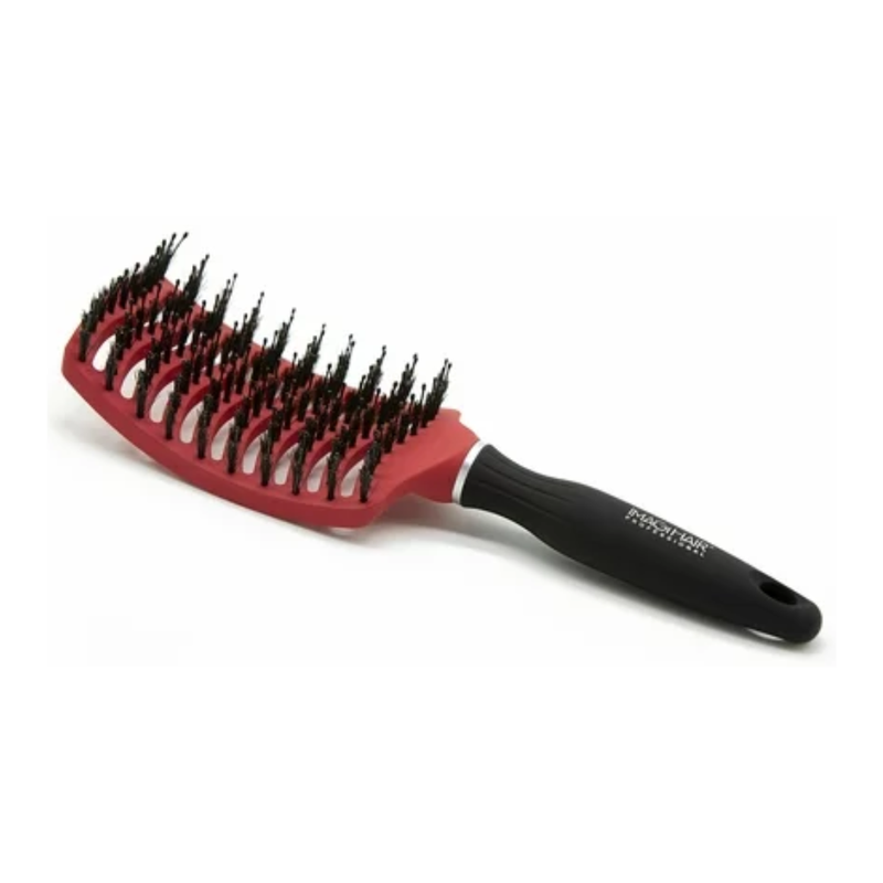 Spazzola Professionale Disna 185 Mm – Colori Vari, Per Capelli E Styling, Setole Resistenti E Impugnatura Ergonomica