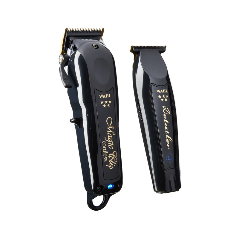 Cordless Barber Combo Negro Wahl (Cordless Magic clip+Detailer li)