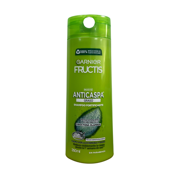 Garnier Shampoo Fructis Anticaspa Graso 350 ML