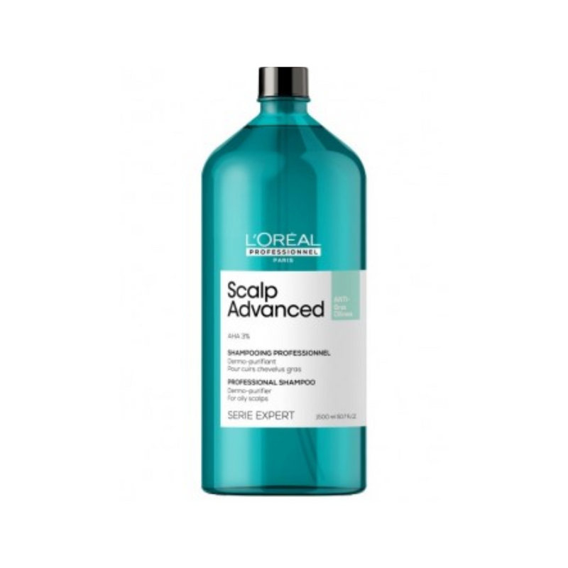 Shampoo Scalp Advanced Cabello Anti-Gras Oiliness 1500ml Loreal Professionnel