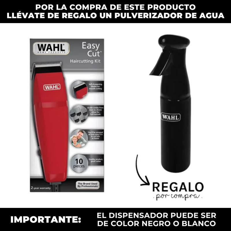 Cortadora De Pelo Wahl Home Easy Cut Roja