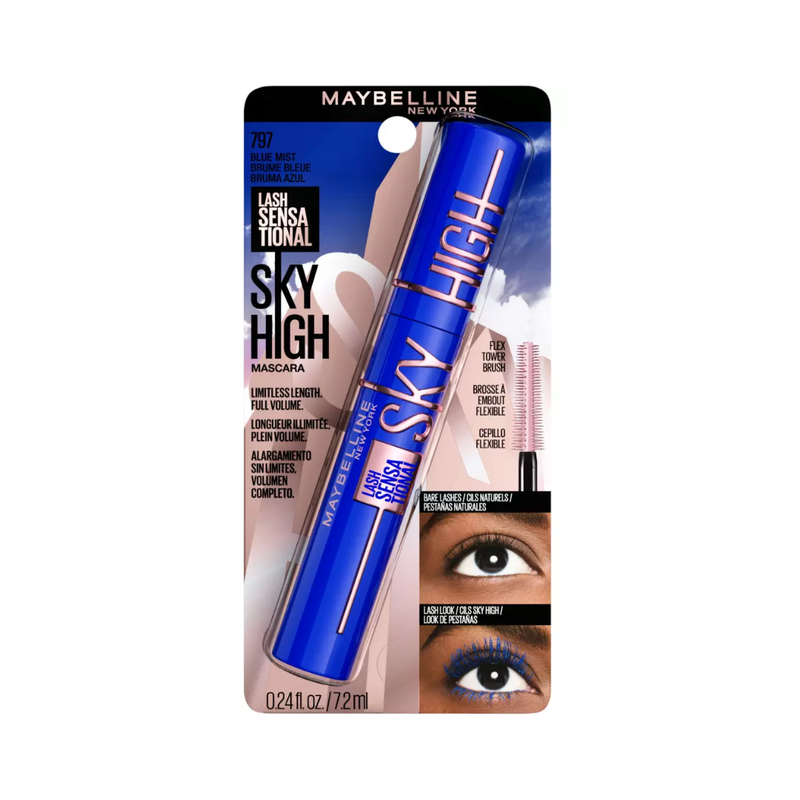 Maybelline Máscara de Pestañas Lash Sensational Sky High 797 Blue Mist