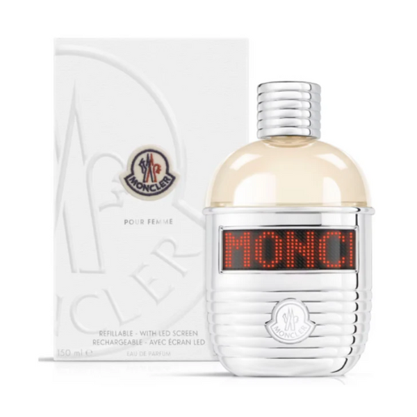 Moncler pour Femme EDP 150 ml. With Led Screen. Recargable