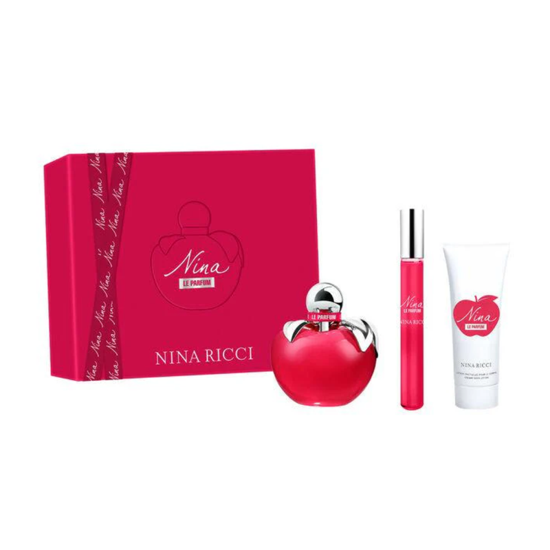 Nina Ricci Nina Le Parfum 80ml + 10ml + Body Lotion 75ml HD23