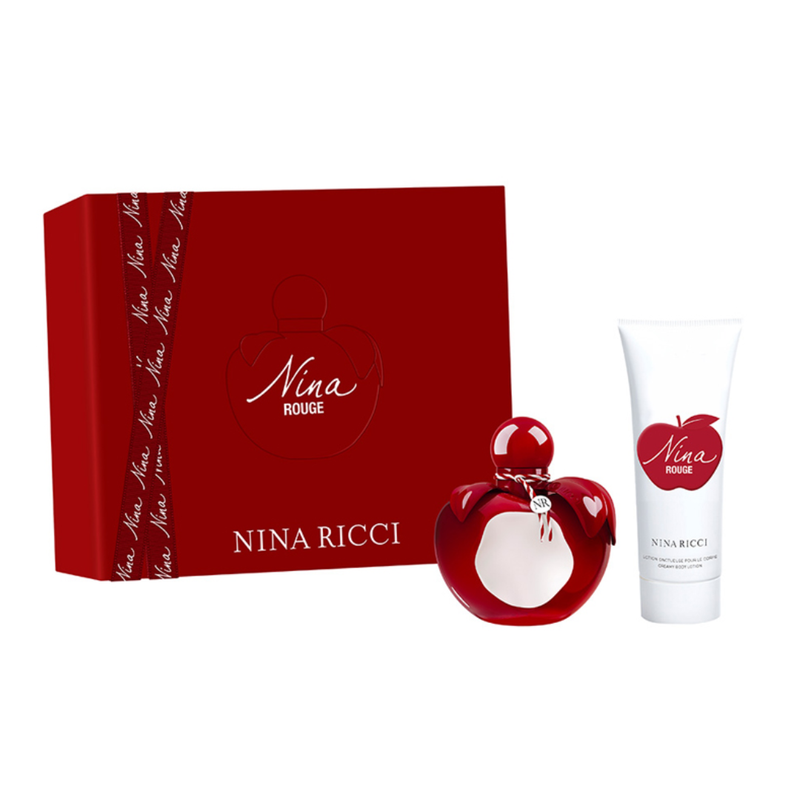 Nina Ricci Nina Rouge EDT 80ml + Body Lotion 75ml HD23