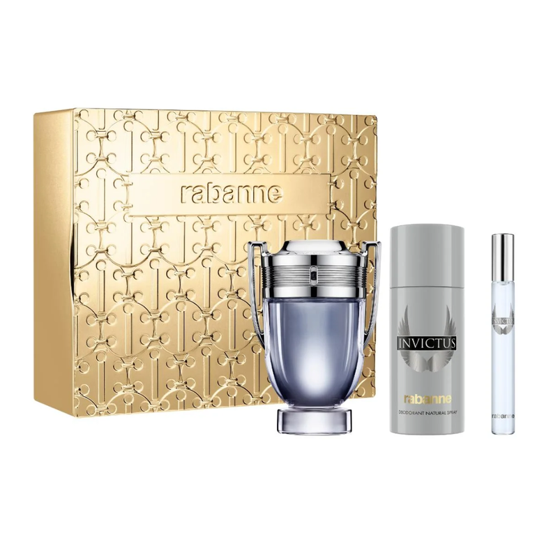 Paco Rabanne Invictus EDT 100ml + 10ml + Deo 150ml HD 2024