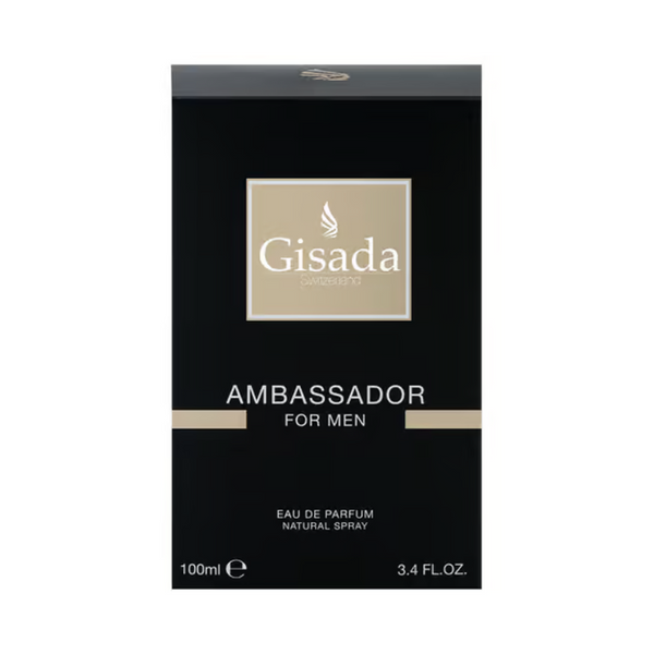 Perfume Gisada Switzerland Ambassador Black for Men EDP 100 ml