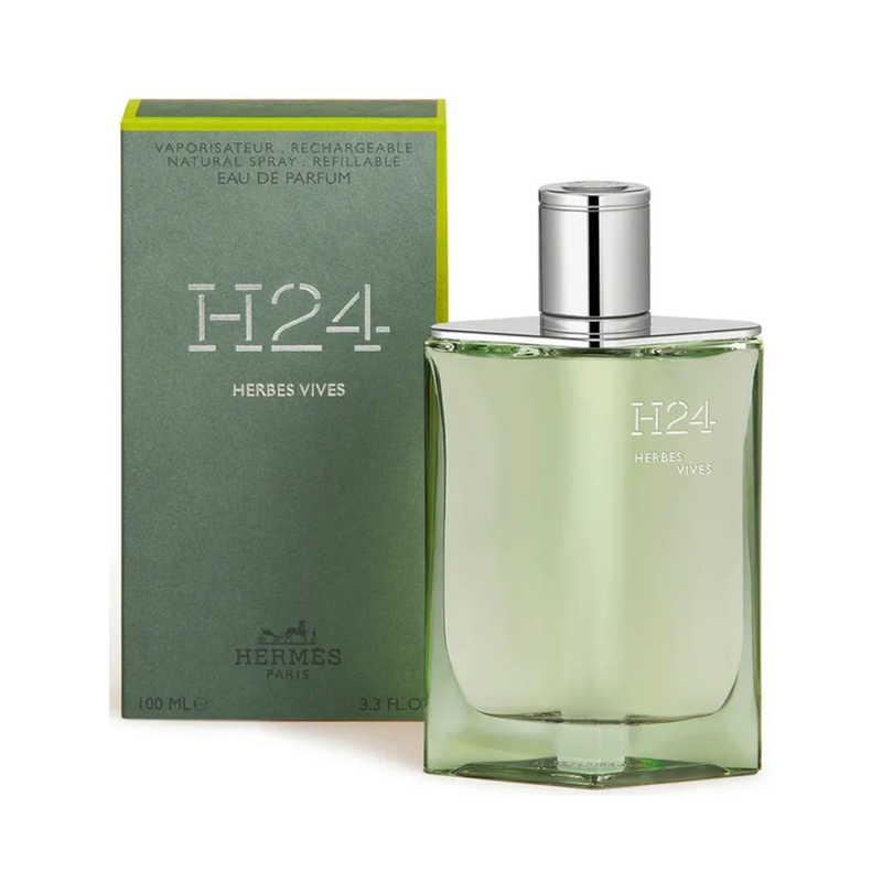 エルメス H24 HERBES VIVES EDP 100ml 残量約95％ Perfume Hermes H24 Herbes Vives EDP 100 ml Hombre – Cosmetic