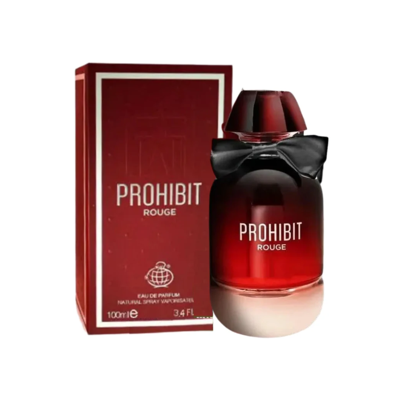Perfume Prohibit Rouge EDP 100 ml Fragrance World – Cosmetic