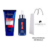 Pack Skin Care Loreal Rostro Gel Limpiador Pro-Retinol 150ml + Skin Care Rostro Serum Facial Noche Retinol 30ml