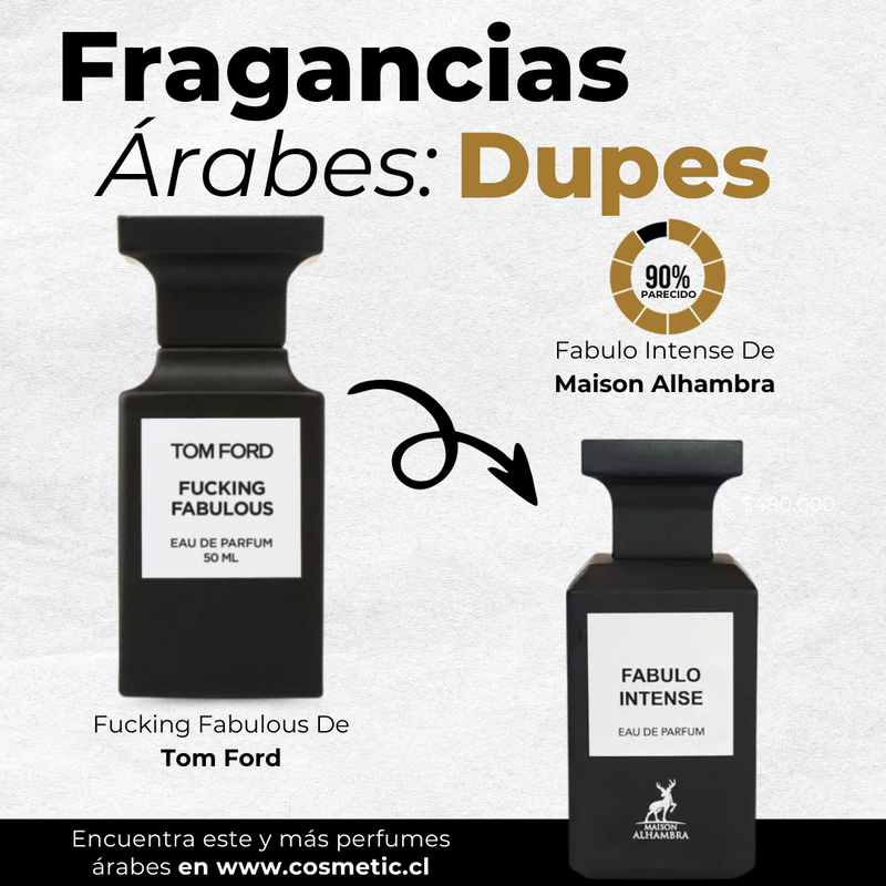 Perfume Maison Alhambra Fabulo Intense 80ml EDP Unisex – Cosmetic