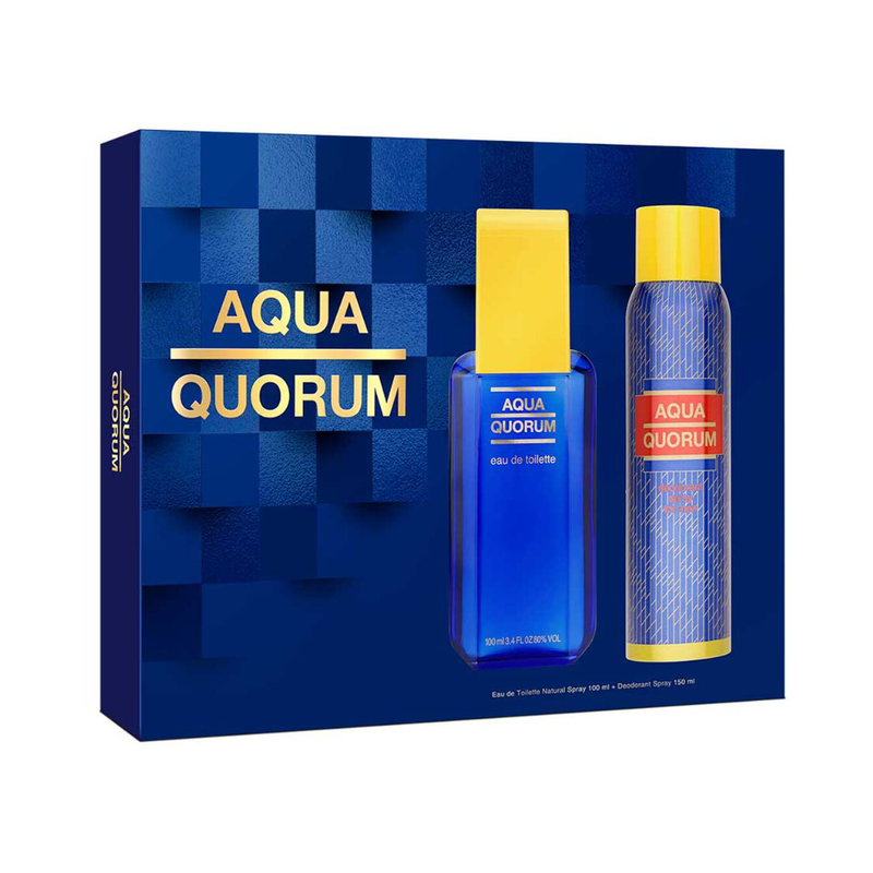 Puig Aqua Quorum EDT 100 ml + Deo 150 ml 2024