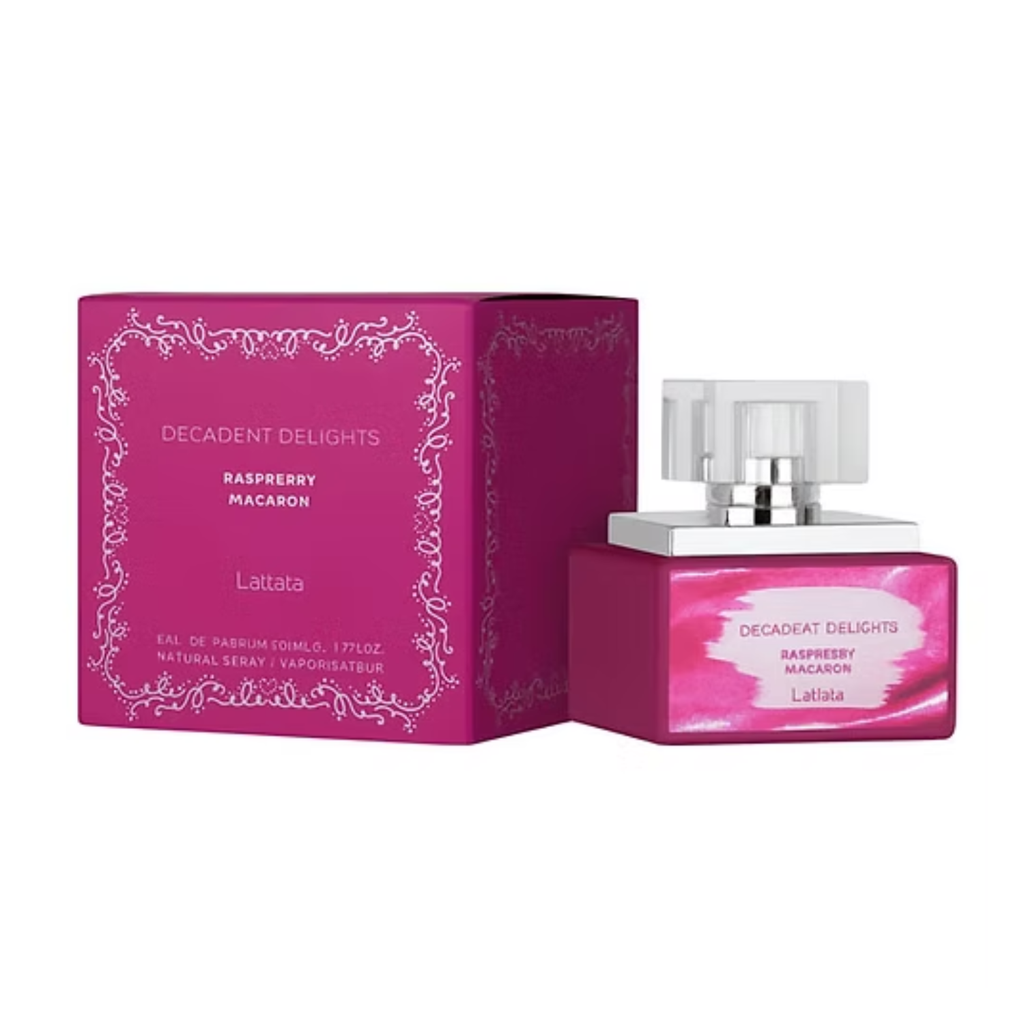 Perfume Decadent Delights Raspberry Macaron EDP 50 ml Lattafa – Cosmetic