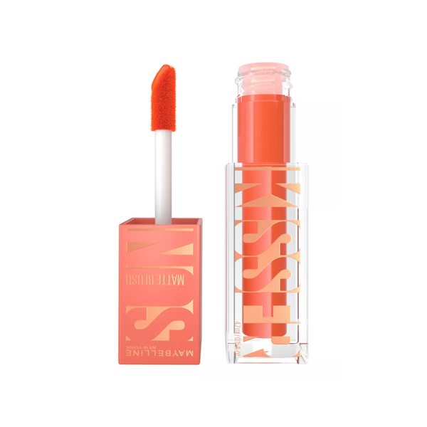 Rubor Líquido Matte Blush 34 Peachy Quench 4.7 ml Maybelline