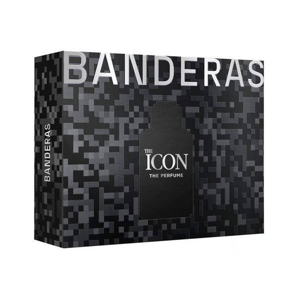 Set Antonio Banderas The Icon 2024 H2 EDP 100ml + Deo 150ml. Hombre .