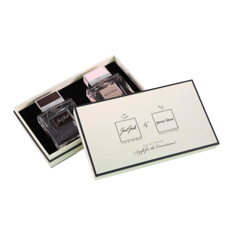 Set Just Jack  And  Jenny Glow Gift 2 x 100ml Hombre y Mujer