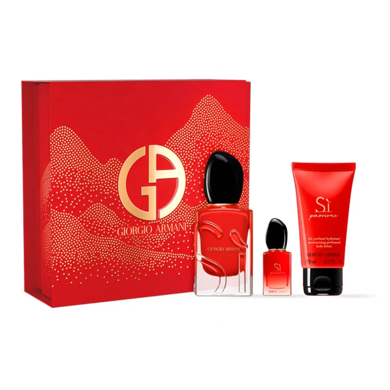 Set Giorgio Armani Si Passione EDP 50ml + 7ml + Body Lotion 50ml H2024