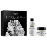 Set Glacial Utopia Limited Edition Metal Detox Serie Expert Shampoo + Mascarilla L'Oréal Professionnel 2024